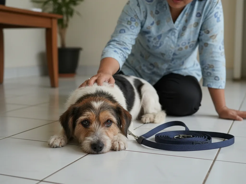 Anjing Tiba-Tiba Lemas & Tidak Mau Jalan: 8 Penyebab dan Kapan Harus ke Dokter