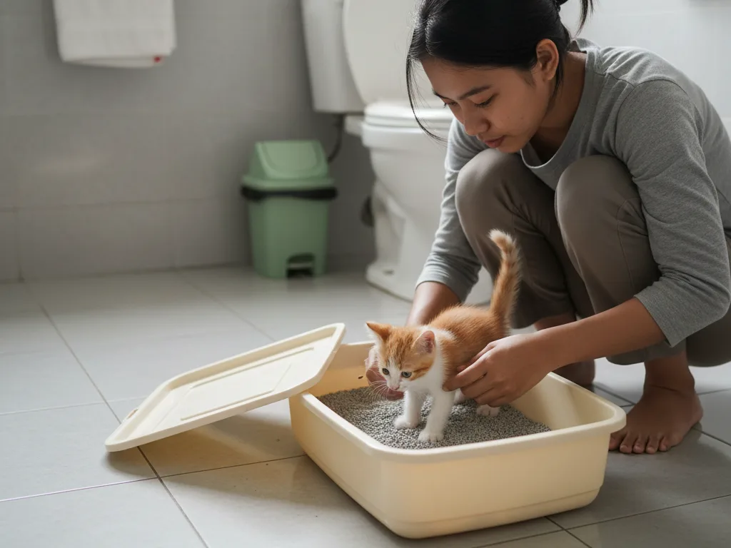 Cara Melatih Kucing Pakai Litter Box: Panduan Anti Gagal dari Kitten hingga Dewasa