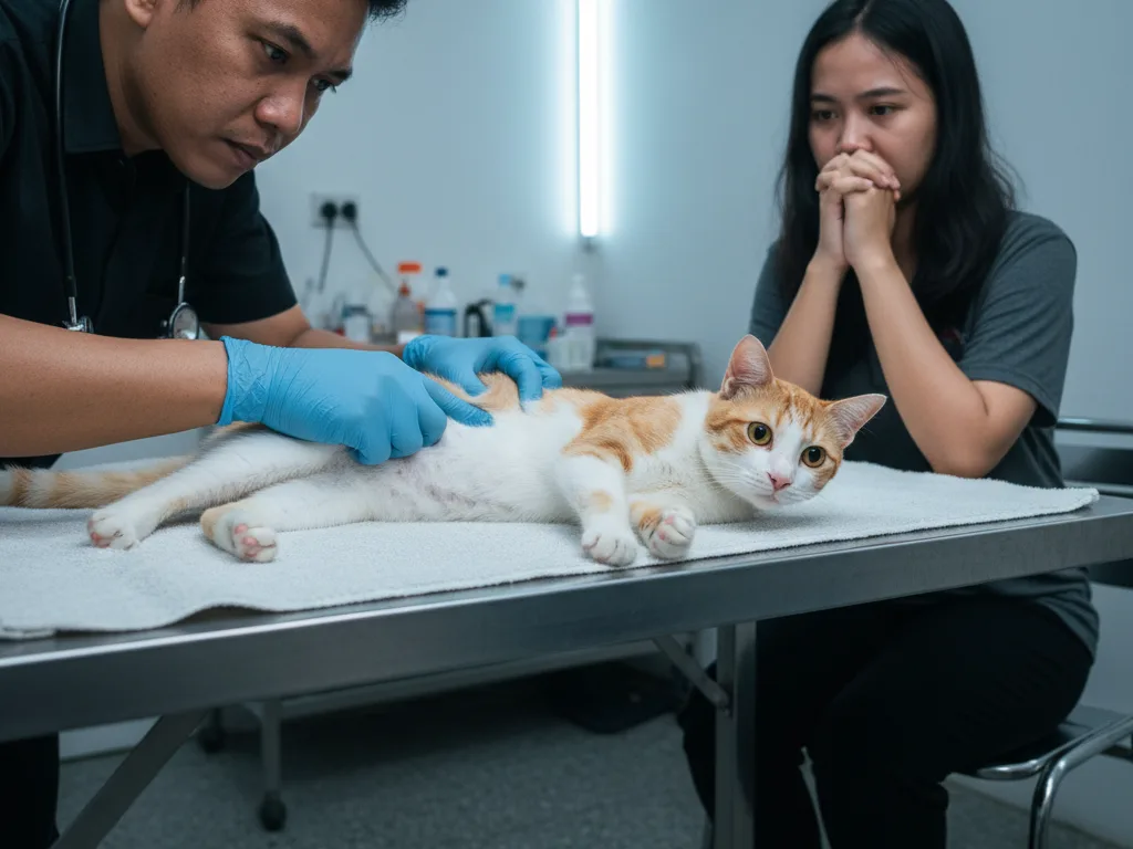 Kucing Tidak Bisa Pipis (FLUTD)? Kondisi Gawat Darurat 48 Jam!