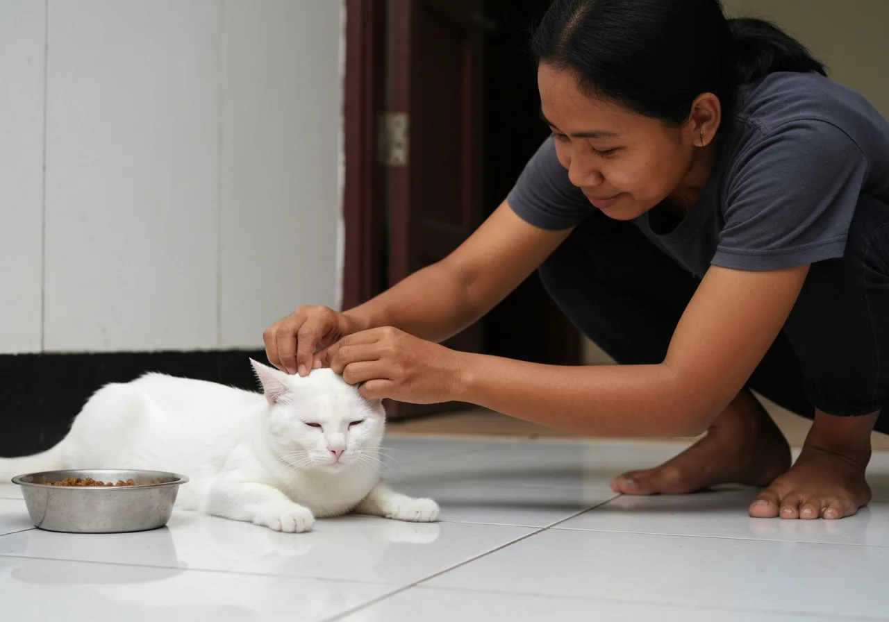 Telinga Kucing Terasa Panas, Lemas, dan Menolak Makan? Jangan Anggap "Masuk Angin"!